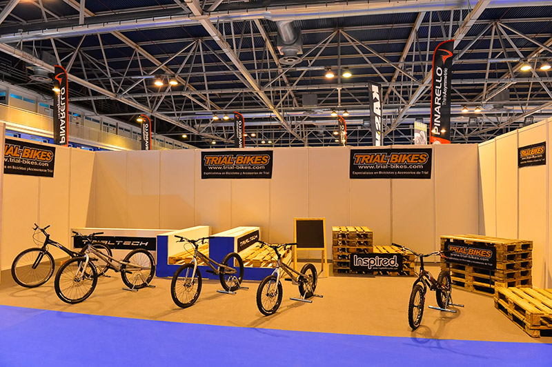 Stand de Trial-Bikes en Expobike 2012