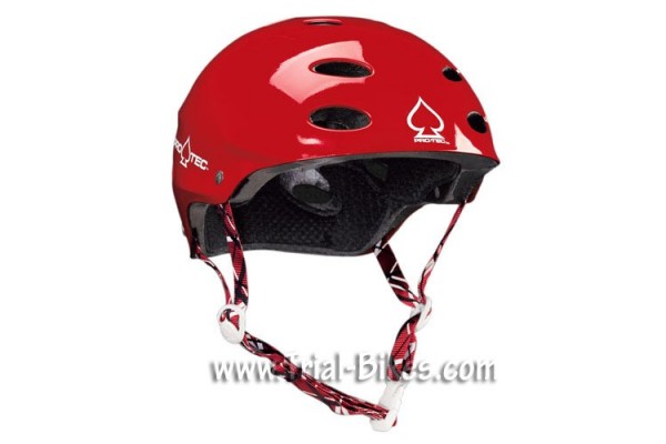 Casco PRO-TEC- ACE SXP Gloss Metallic Red