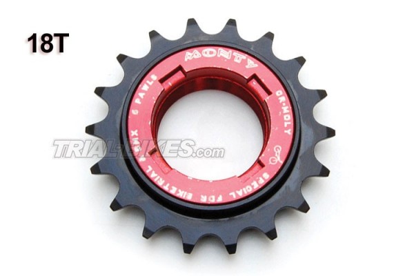 Piñon Monty  16T y 18T 6 Gatillos