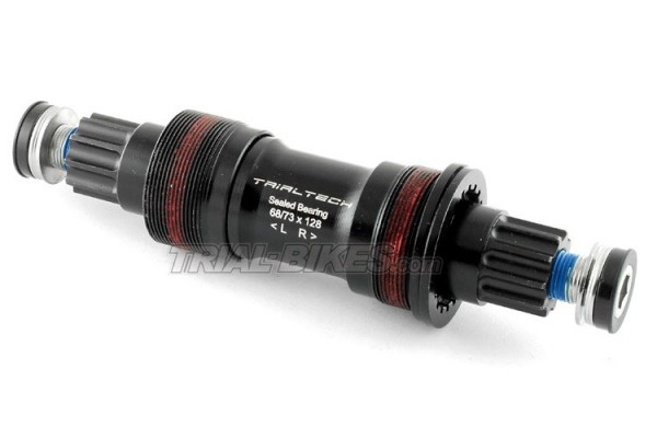 Eje pedalier Trialtech Race 128mm ISIS
