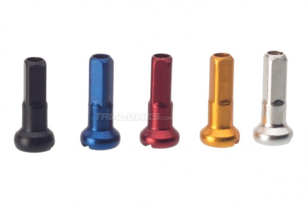 Cabecillas de radios TrialBikes Aluminio 7075
