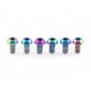 Kit tornillos de titanio disco Stan M5 x 10 (6 unds)