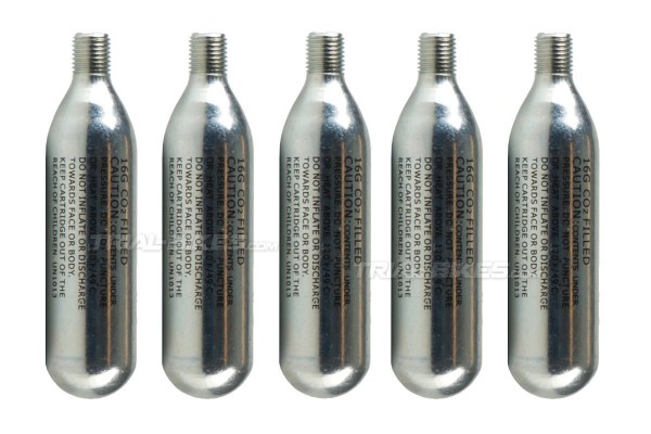 Jitsie CO2 Cartridges for Pump (5 units)