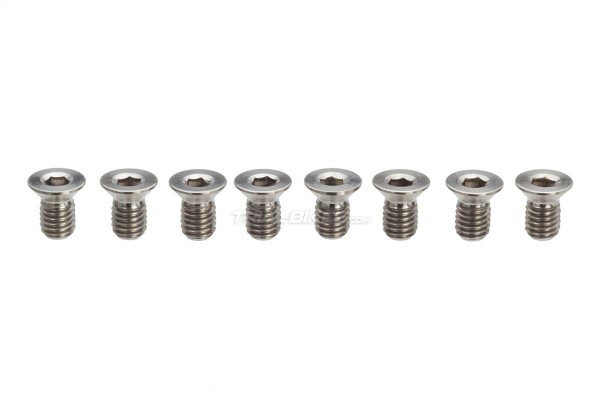 Jitsie M5x6mm Titanium Pedal Bolts Kit