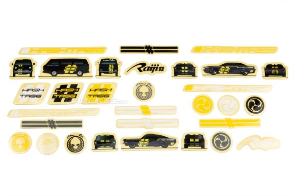 Kit adhesivos Hashtagg Raijin