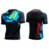 Jitsie B3 Squad Navy/Fluro Green Race Shirt
