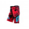 Pantalón corto Jitsie B3 Squad Rojo/Azul cerceta
