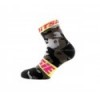 Calcetines cortos Jitsie B3 Squad Violeta/Amarillo fluo