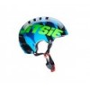 Casco Jitsie Armor Squad Marina/Verde Fluo