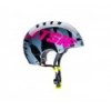 Casco Jitsie Armor Squad Violeta/Amarillo Fluo