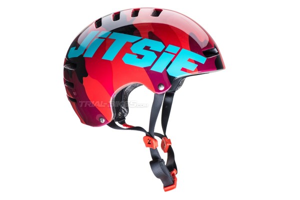 Casco Jitsie Armor Squad Rojo/Azul