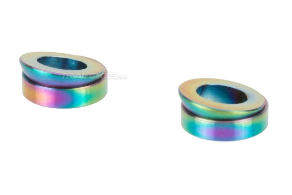 Titanium Caliper Bolt Tapered Washers Kit by Clean