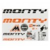 Monty New Era Sticker Set