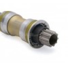 Eje pedalier Monty 124mm ISIS