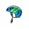 Jitsie Armor Squad Navy/Fluro Green Helmet