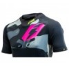Camiseta Jitsie B3 Squad Violeta/Amarillo Fluo
