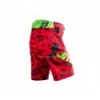 Jitsie Armor Kroko Red/Fluro Green Short