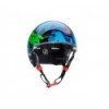 Casco Jitsie Armor Squad Marina/Verde Fluo