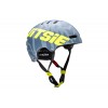 Casco Jitsie Armor Kroko Gris/Amarillo Fluo