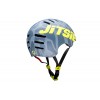 Casco Jitsie Armor Kroko Gris/Amarillo Fluo