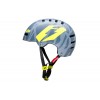 Casco Jitsie Armor Kroko Gris/Amarillo Fluo