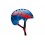Casco Jitsie Armor Kroko Azul/Rojo