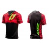Camiseta Jitsie B3 Kroko Rojo/Verde Fluo KID