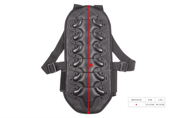 Espaldera protectora TB BackPro Sport