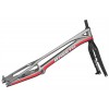 Kit cuadro y horquilla Breeth Carbono Red
