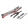 Kit cuadro y horquilla Breeth Carbono Red