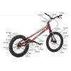 Clean X2 2017 20" Bike Part List