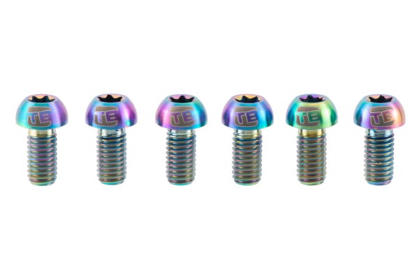 Kit tornillos titanio disco TrialBikes Works M5x10mm