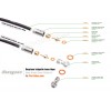 Hope brake hose fitting kit