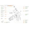 Hope Trial Zone Brake Caliper assembly