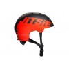 Jitsie C3 Solid Black/Red Helmet