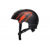 Jitsie C3 Solid Black/Red Helmet