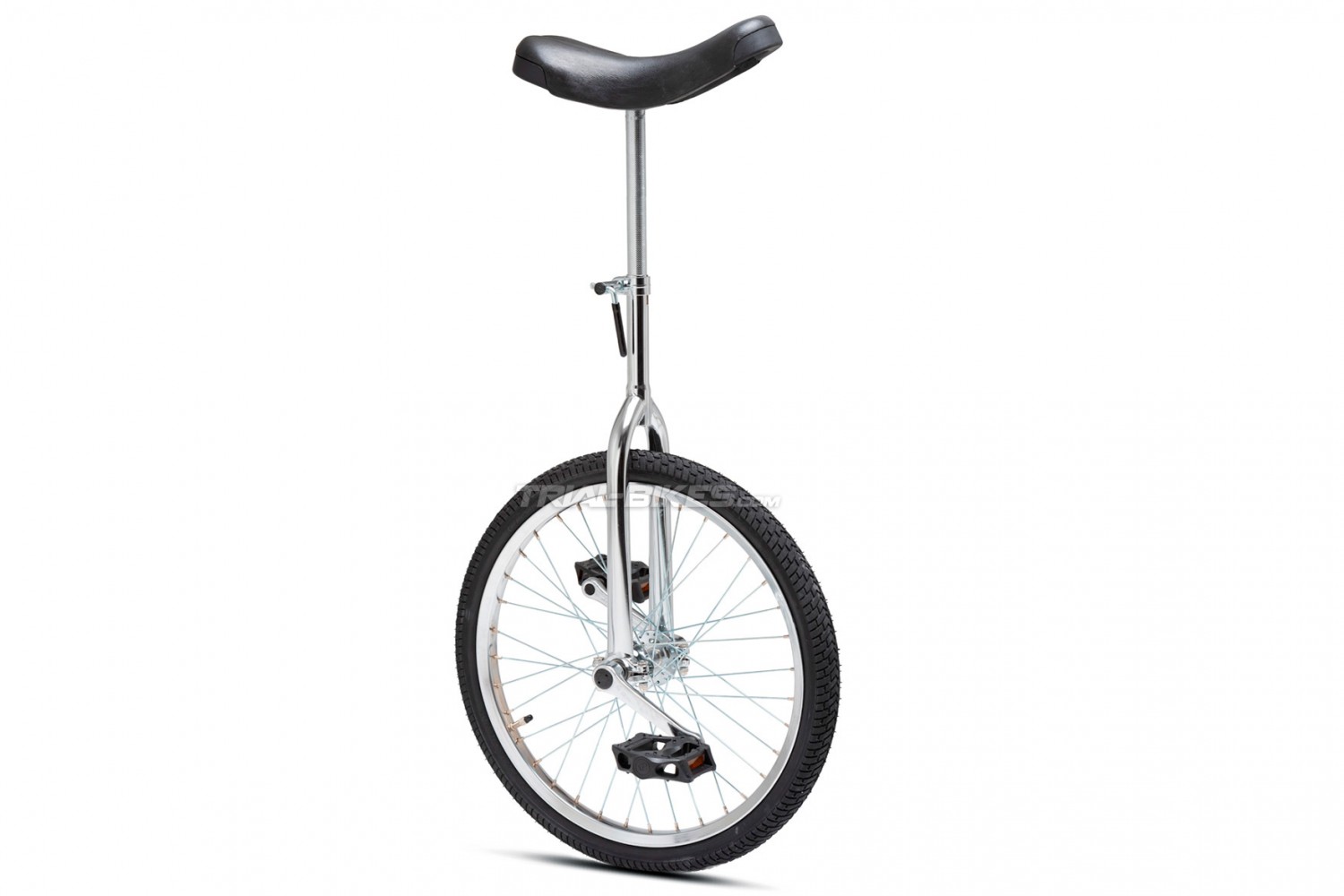 24 inch Wheel Unicycle Chrome 