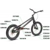 Clean K1.2 20'' Carbon Bike Part List