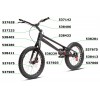 Despiece Bicicleta Clean K1.2 Carbono 20''