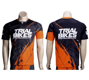 T-Shirt Trial Moto Driver - Tee-Shirt Motard Trial Homme Et Femme