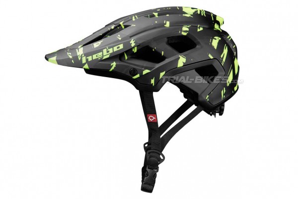 Hebo Balder Black/Fluro Yellow Helmet