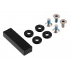 Tornillos y goma placa protectora Hashtagg