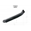 Combo Manillar y Potencia de carbono Clean K1