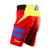 Jitsie B3 Wave Red/fluro yellow Short