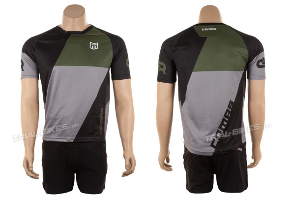 Camiseta Comas C+R Negro/Verde