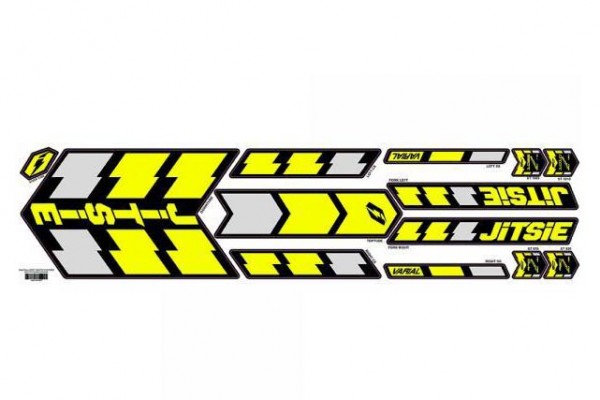 Jitsie Varial 20/26" 2022 Frames  Sticker Kit