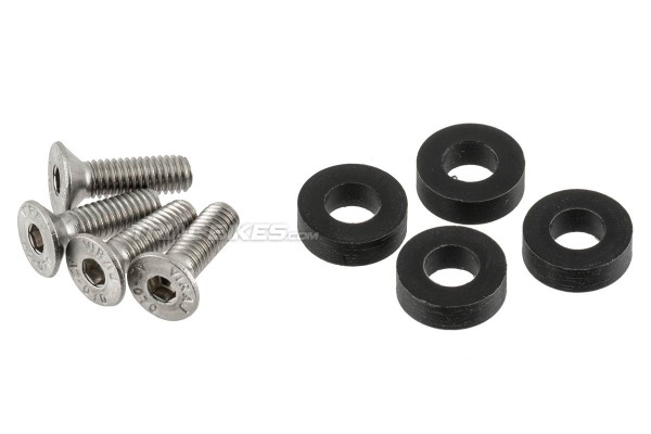 Kit tornillos y arandelas placa protectora de piñón Clean