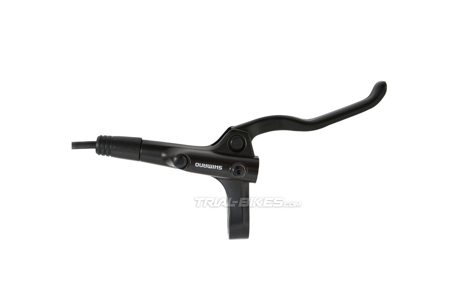 Shimano MT200 Hydraulic Disc Brake – Rear Left Lever, 2-Finger, Steel, Black (Includes Brake Set)