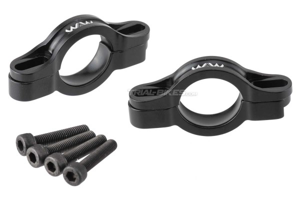 Crewkerz WAW brake clamps for bike trials