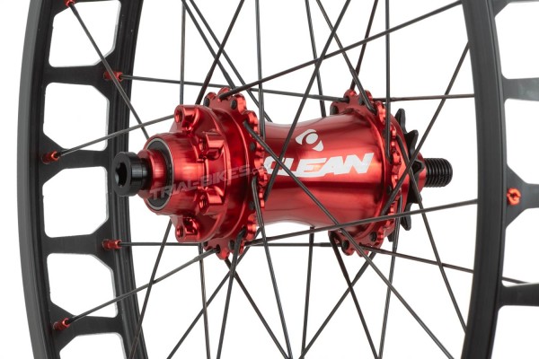 Rear wheel Clean 19" + hub Free Wheel Clean Disc 120 mm